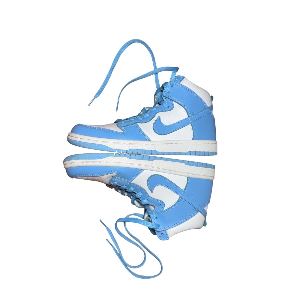 Nike Dunk High University Aluminum Blue White Sneakers DD1869 107 women's Size 7